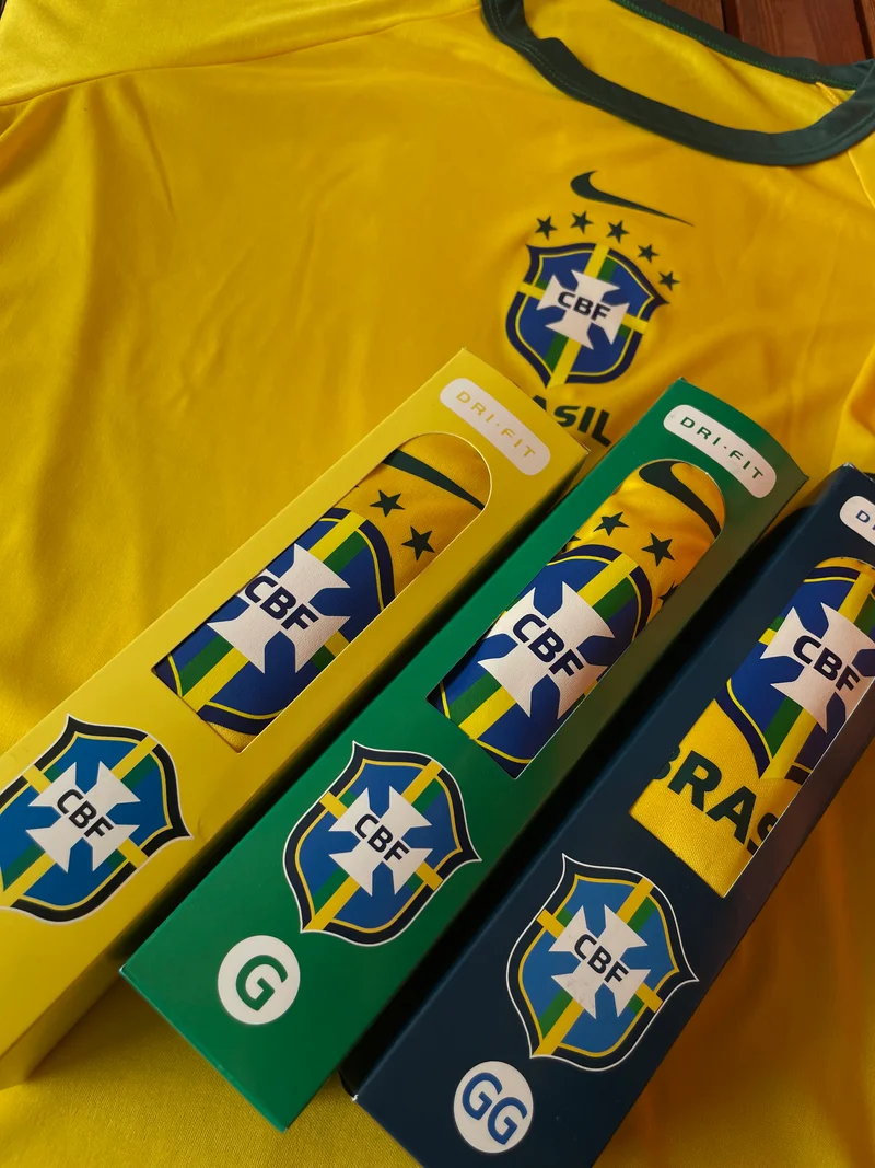 Dri Fit Brasil Amarela Back